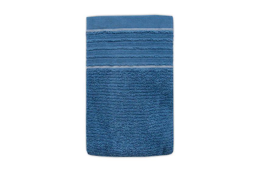 Махровое полотенце Roya 450г/м2, синий