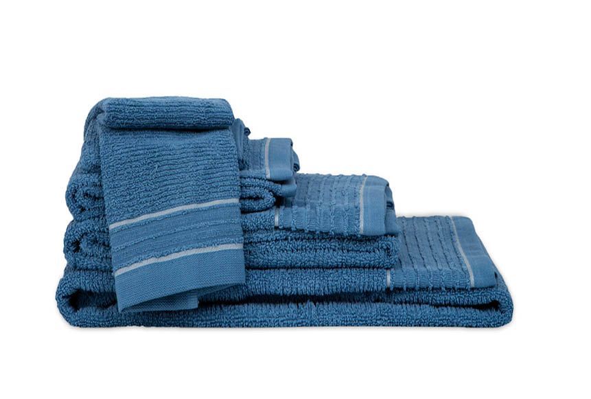 Махровое полотенце Roya 450г/м2, синий