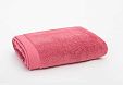 Махровое полотенце Comfort 500г/м2, темно-розовое
