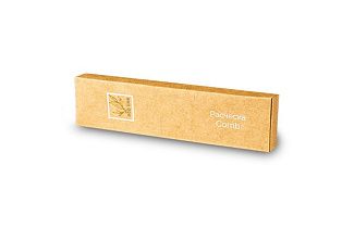 Расческа <br>коричневая картонная коробка