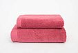 Махровое полотенце Comfort 500г/м2, темно-розовое